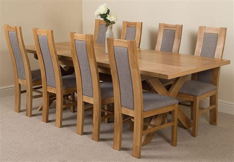 8 seater extendable dining table and chairs.